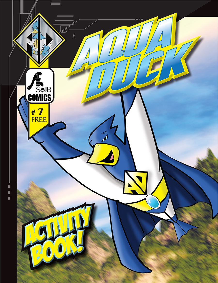 Aqua Duck Activity Book #7-2015